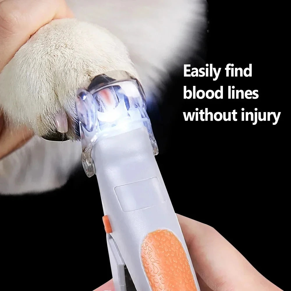 Premium Pet Nail Clipper with LED Light™