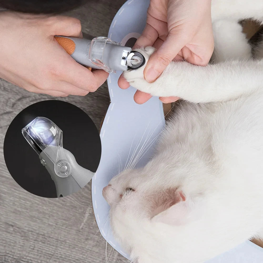 Premium Pet Nail Clipper with LED Light™